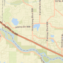 Ramsey Street Map