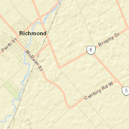 Richmond Street Map