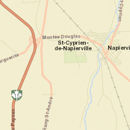 Napierville Street Map