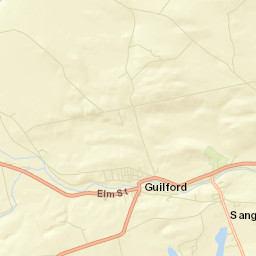 Sangerville Street Map