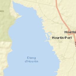 Hourtin Street Map