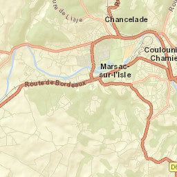 Chancelade Street Map