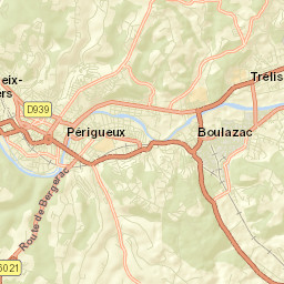 Périgueux Street Map