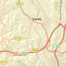 Varetz Street Map