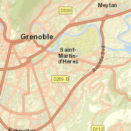 Poisat Street Map