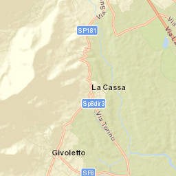 Givoletto Street Map