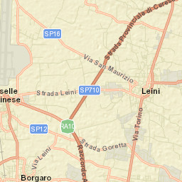 Leini Street Map
