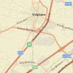 Volpiano Street Map
