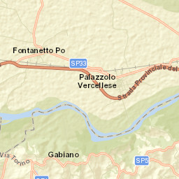 Gabiano Street Map