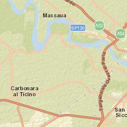 San Martino Siccomario Street Map