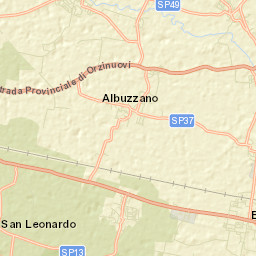 Linarolo Street Map