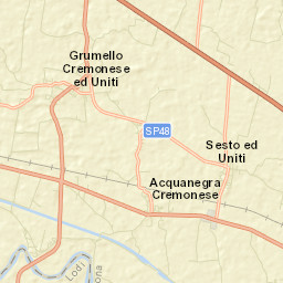 Crotta d'Adda Street Map
