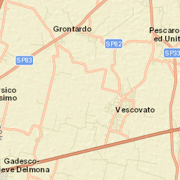 Cicognolo Street Map