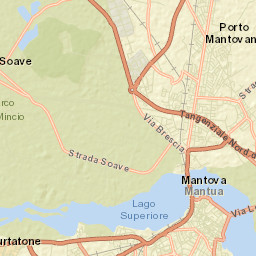 Mantova Street Map
