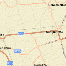 Sanguinetto Street Map