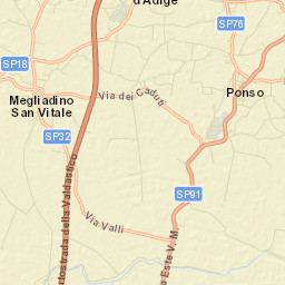 Ponso Street Map