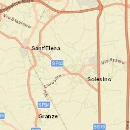 Solesino Street Map