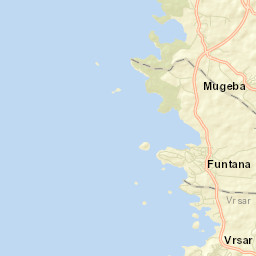 Funtana Street Map