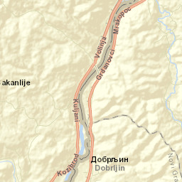 Dobrljin Street Map