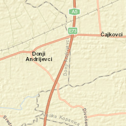 Donji Andrijevci Street Map