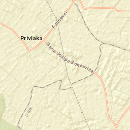 Privlaka Street Map