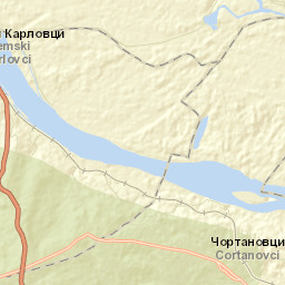 Čortanovci Street Map