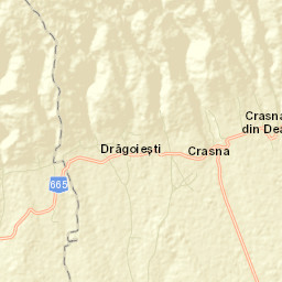 Crasna Street Map