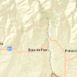 Comuna Baia de Fier Street Map