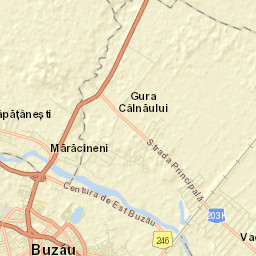 Comuna Vadu Paşii Street Map