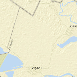 Comuna Vişani Street Map