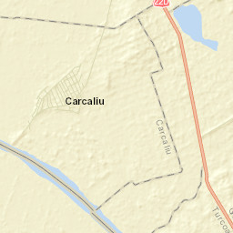 Comuna Carcaliu Street Map
