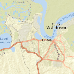 Tulcea Street Map