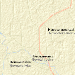 Novozhilovka Street Map