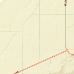 Wasco County Street Map