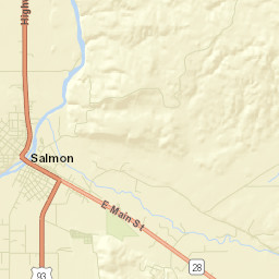 Salmon Street Map