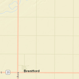 County Road 9, Conde, SD 57434, USA Street Map