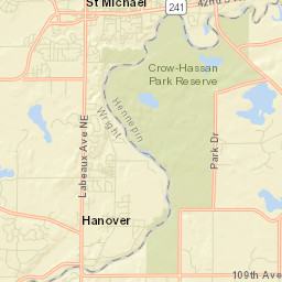 St. Michael, MN, USA Street Map