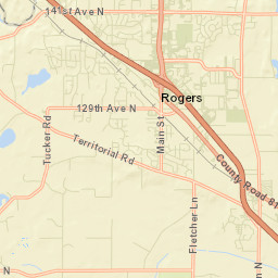 Rogers Street Map