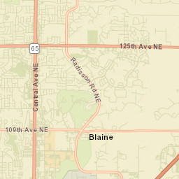 Blaine Street Map