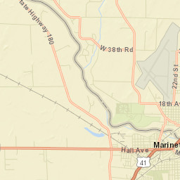 Marinette Street Map