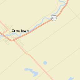 Ormstown Street Map