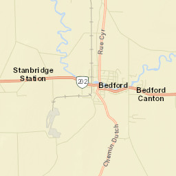 Bedford Street Map