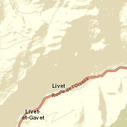 Livet-et-Gavet Street Map