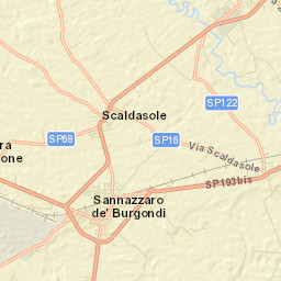 Scaldasole Street Map