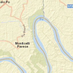 Monticelli Pavese Street Map