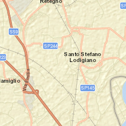 Fombio Street Map