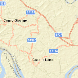 Cornovecchio Street Map