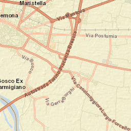 Cremona Street Map
