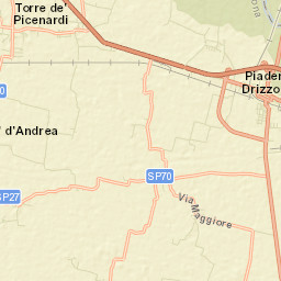 Piadena Street Map