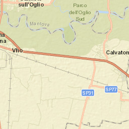 Calvatone Street Map